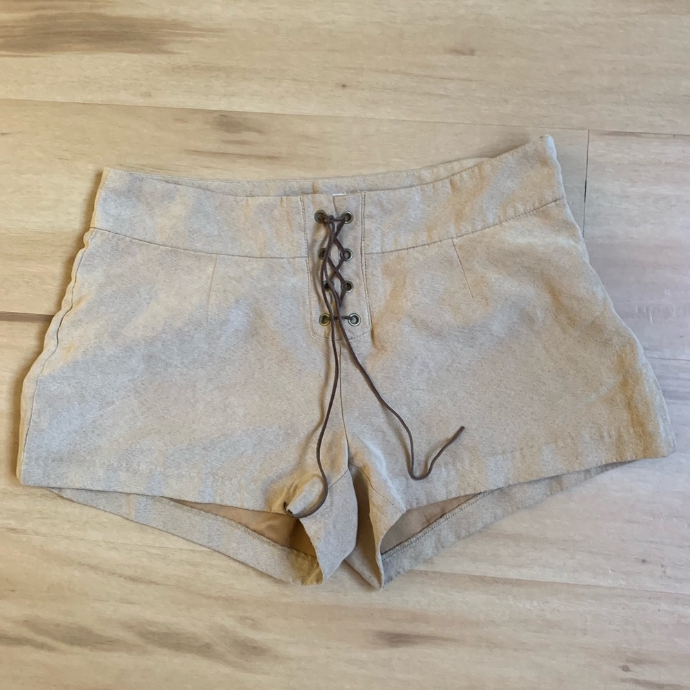 Tan shorts